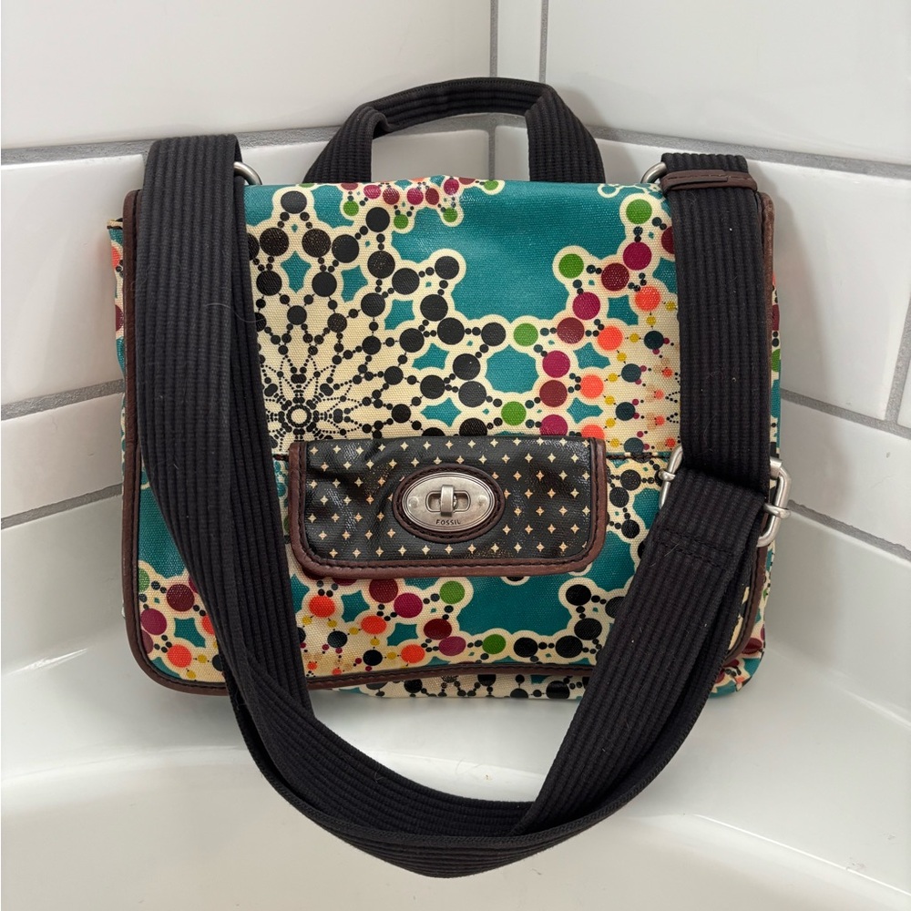Fossil Multicolor Crossbody Women's Bag NWOT